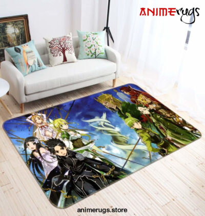 Sword Art Online Anime 27 Area Rug Living Room And Bed Room Rug Rug Regtangle Carpet Floor Decor Home Decor - Dreamrooma