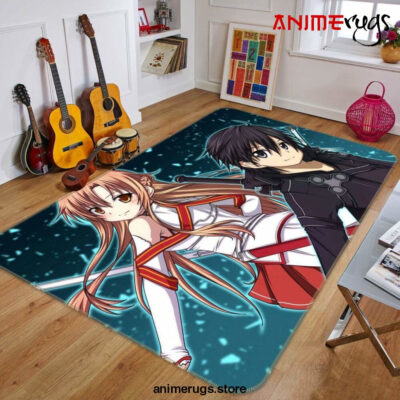 Sword Art Online Anime 3 Area Rug Living Room And Bed Room Rug Rug Regtangle Carpet Floor Decor Home Decor - Dreamrooma