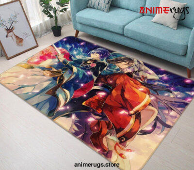 Touken Ranbu Anime 7 Area Rug Living Room And Bed Room Rug Rug Regtangle Carpet Floor Decor Home Decor - Dreamrooma