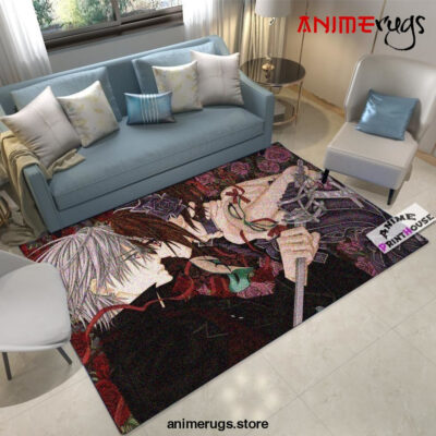 Vampire Knight Yuki & Zero Area Rugs Anime Living Room Carpet Home Rug Regtangle Carpet Floor Decor Home Decor - Dreamrooma