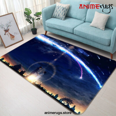 Your Name Anime 1 Area Rug Living Room And Bed Room Rug Rug Regtangle Carpet Floor Decor Home Decor - Dreamrooma