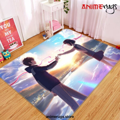 Your Name Anime 2 Area Rug Living Room And Bed Room Rug Rug Regtangle Carpet Floor Decor Home Decor - Dreamrooma