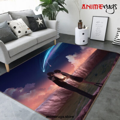 Your Name Anime 3 Area Rug Living Room And Bed Room Rug Rug Regtangle Carpet Floor Decor Home Decor - Dreamrooma