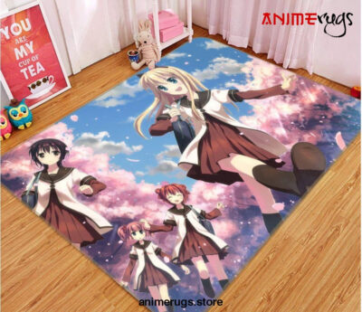 Yuruyuri Anime 6 Area Rug Living Room And Bed Room Rug Rug Regtangle Carpet Floor Decor Home Decor - Dreamrooma