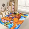 15 Size Digimon Adventure Monster Pattern Rug Carpet for Living Room Bathroom Mat Creative Doormat Carpet 6 - Anime Rugs Store