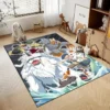 15 Size Digimon Adventure Monster Pattern Rug Carpet for Living Room Bathroom Mat Creative Doormat Carpet 7 - Anime Rugs Store