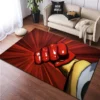 15 Sizes O One Punch Man Pattern Rug Carpet for Living Room Bathroom Mat Carpet for - Anime Rugs Store