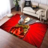15 Sizes O One Punch Man Pattern Rug Carpet for Living Room Bathroom Mat Carpet for 3 - Anime Rugs Store