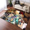 15 Sizes O One Punch Man Pattern Rug Carpet for Living Room Bathroom Mat Carpet for 8 - Anime Rugs Store