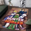 Anime Hunter X Hunter Carpet for Living Room Home Decoration Coffee Table Large Area Rugs Boys - Anime Rugs Store