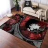 Japanese Anime Death Note Kira Floor Mats Square Carpets for Bedroom Living Room Home Decoration Rugs 12 - Anime Rugs Store