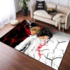 Japanese Anime Death Note Kira Floor Mats Square Carpets for Bedroom Living Room Home Decoration Rugs 2 - Anime Rugs Store