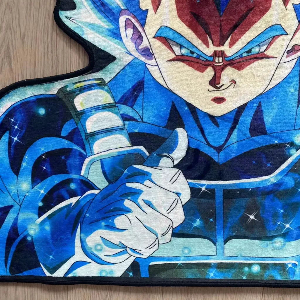 kf Se2de084ff93849d6b3309932e4260c52j Anime Vegeta Super Saiyan God Blue Dragon Ball Rugs Door Anti slip Mats Home Bedroom Living - Anime Rugs Store