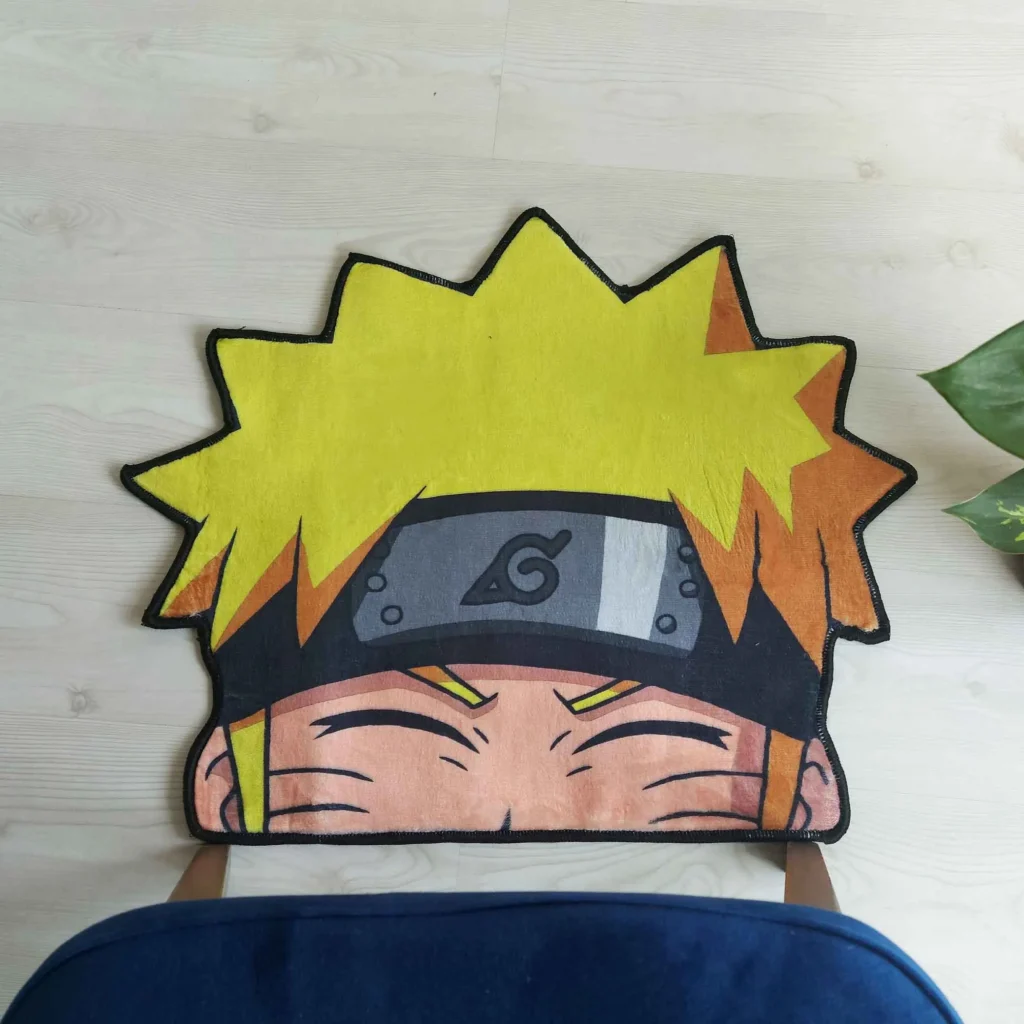 kf Secb72d49bd184625bf0e3dd6486cb84f5 Anime Naruto Character Mats Irregular Shape Area Rug Home Decor Gift for Anime Lovers Non slip - Anime Rugs Store