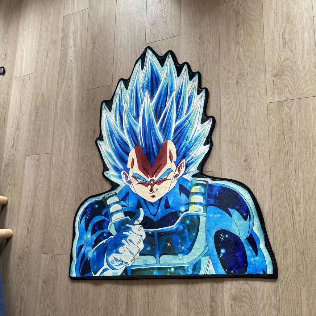 kf Sf947c1d31f074f0c9929ae781c3ccc9bc Anime Vegeta Super Saiyan God Blue Dragon Ball Rugs Door Anti slip Mats Home Bedroom Living - Anime Rugs Store